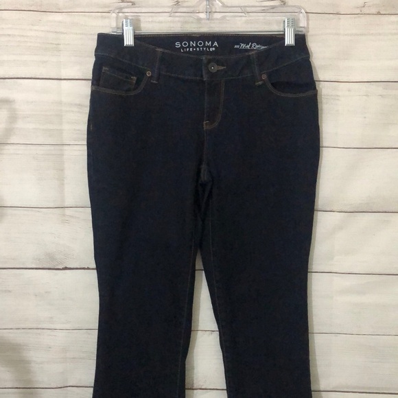 Sonoma Mid Rise Demi Bootcut Jeans 4P 753 - Picture 1 of 7